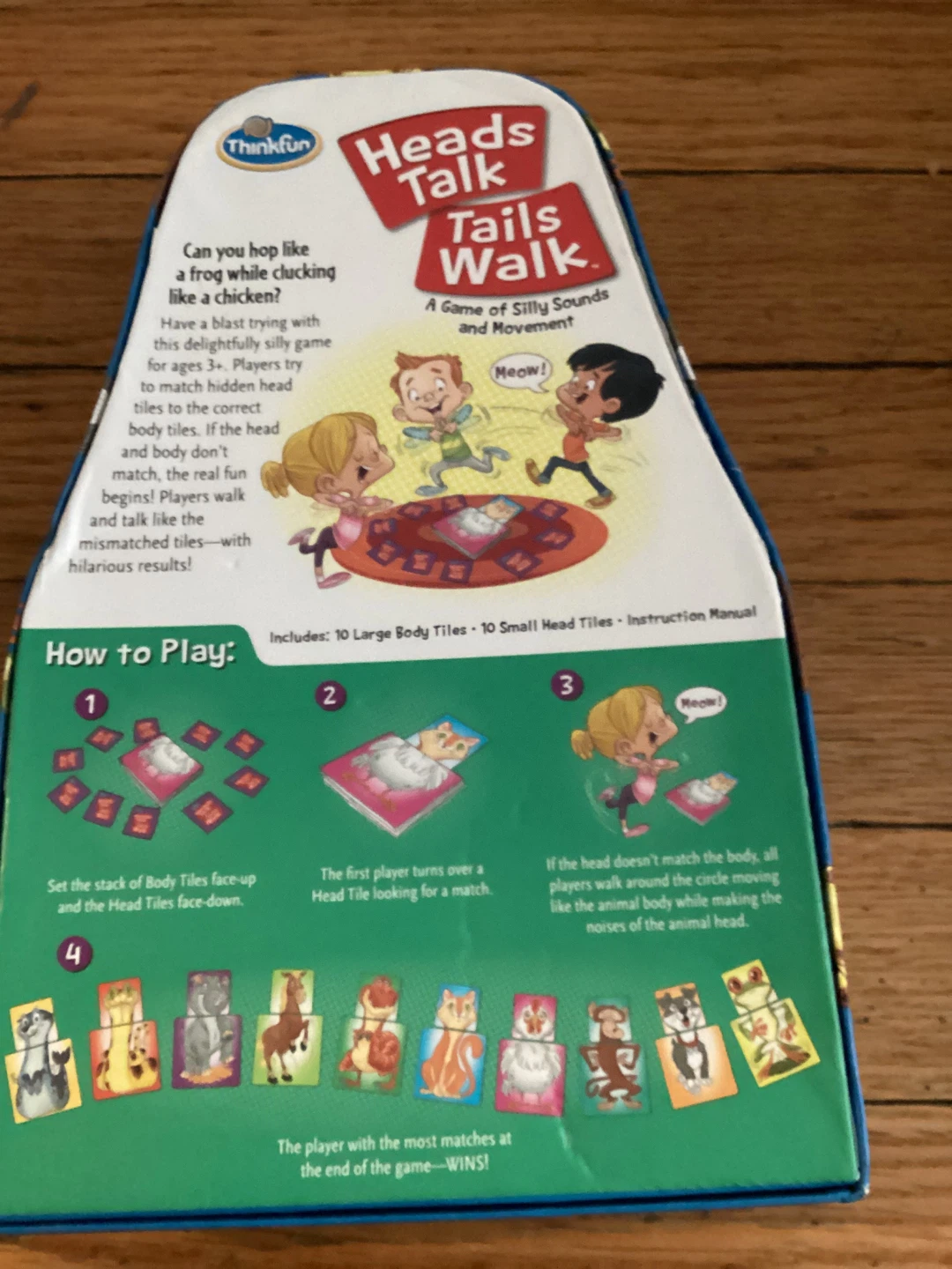 ⚽️ThinkFun Heads Talk Tails Walk Game - photo 3
