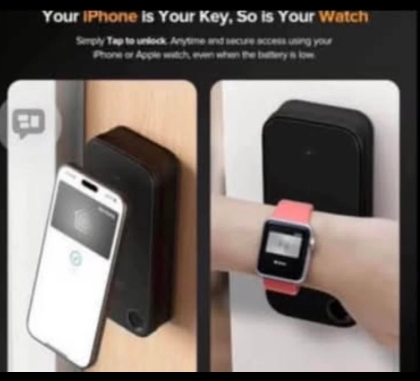 HomeKit Door Lock with Fingerprint, Keypad Deadbolt