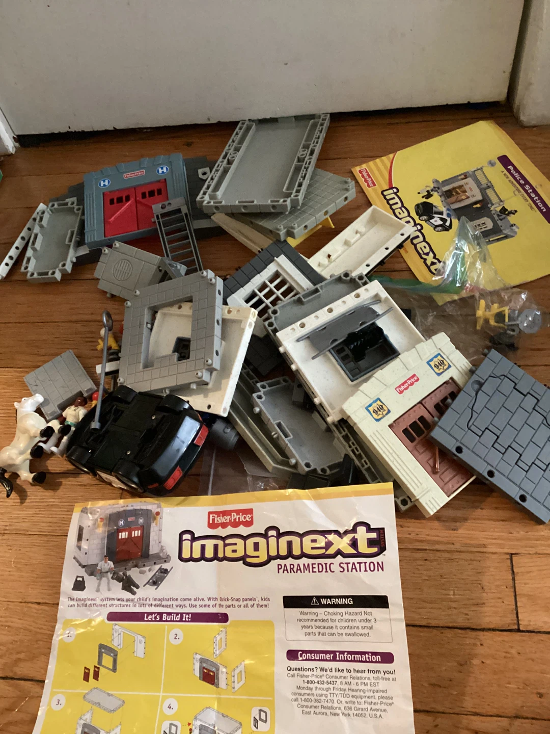 ⚽️Fisher-Price Imaginext Paramedic Station Building Set