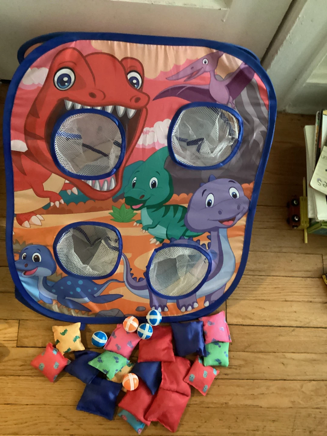 ⚽️Dinosaur Bean Bag Toss Game - photo 2