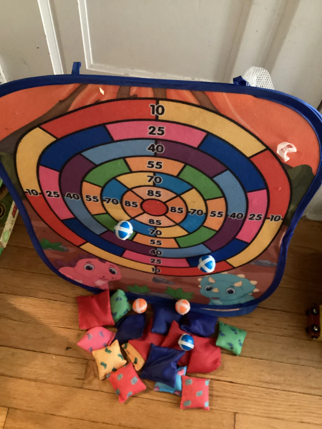 ⚽️Dinosaur Bean Bag Toss Game