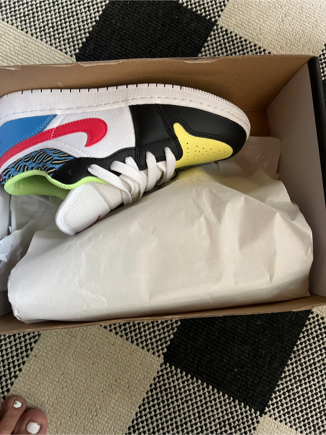 Jordan 1 Low SE Youth Shoes - photo 4