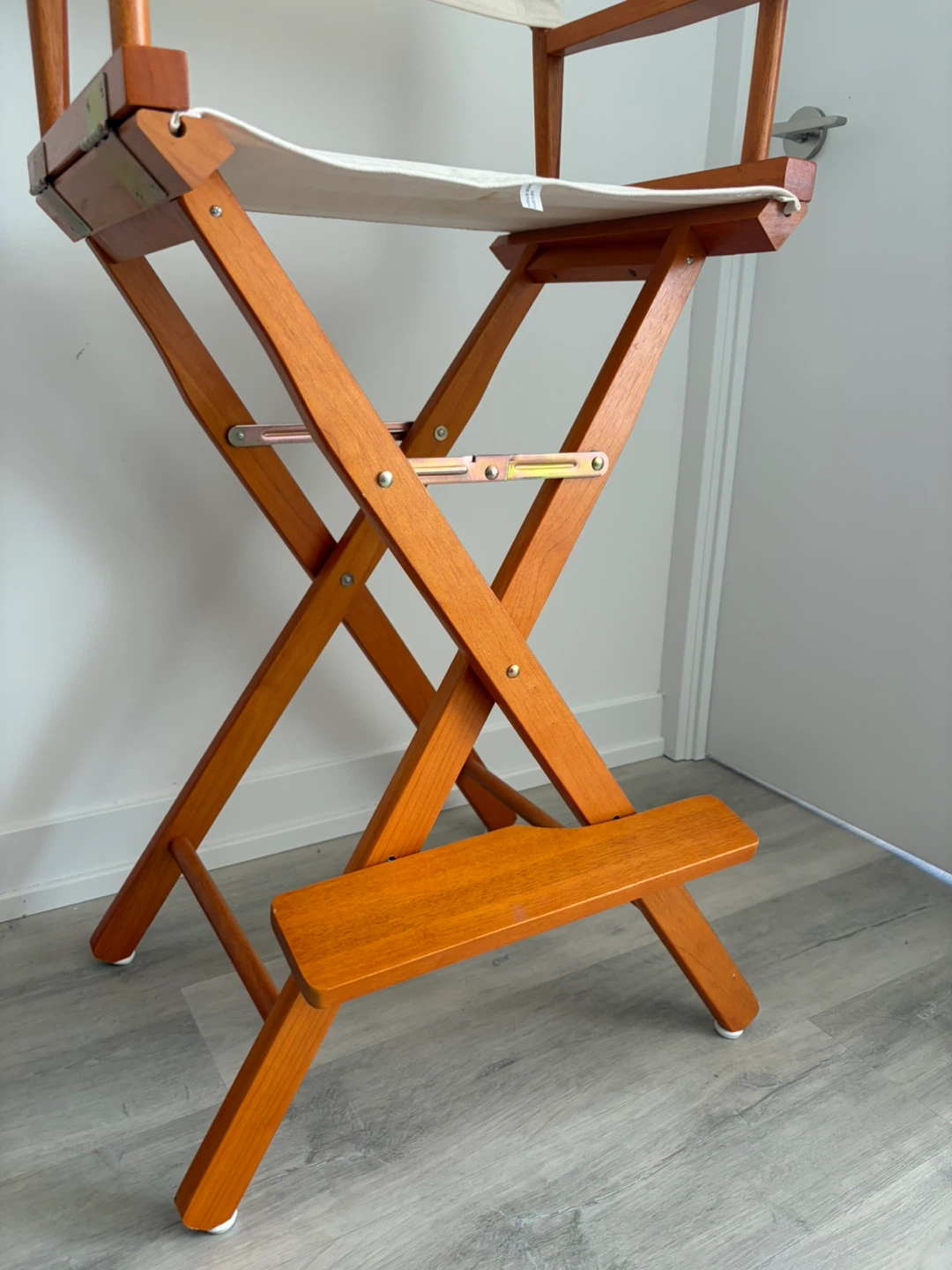 Wooden Director's Chair with Canvas Seat - photo 4