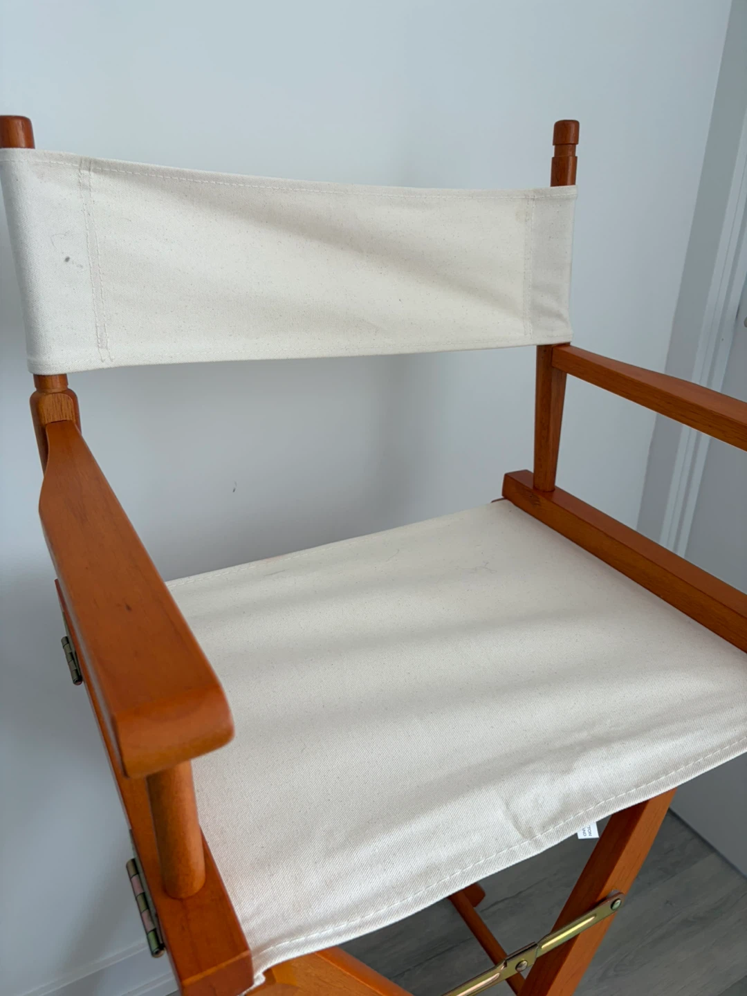 Wooden Director's Chair with Canvas Seat - photo 2