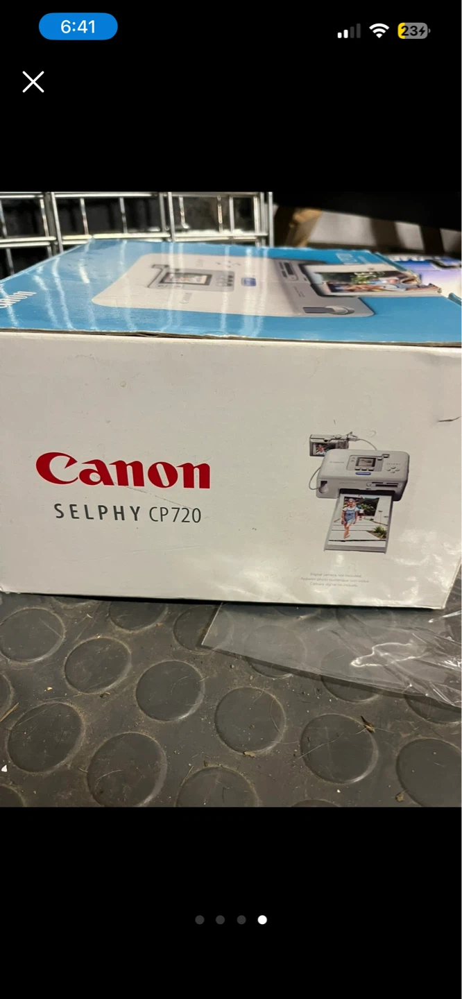 Canon SELPHY CP720 Photo Printer - photo 4