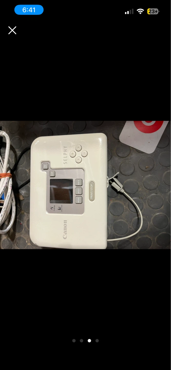 Canon SELPHY CP720 Photo Printer - photo 2