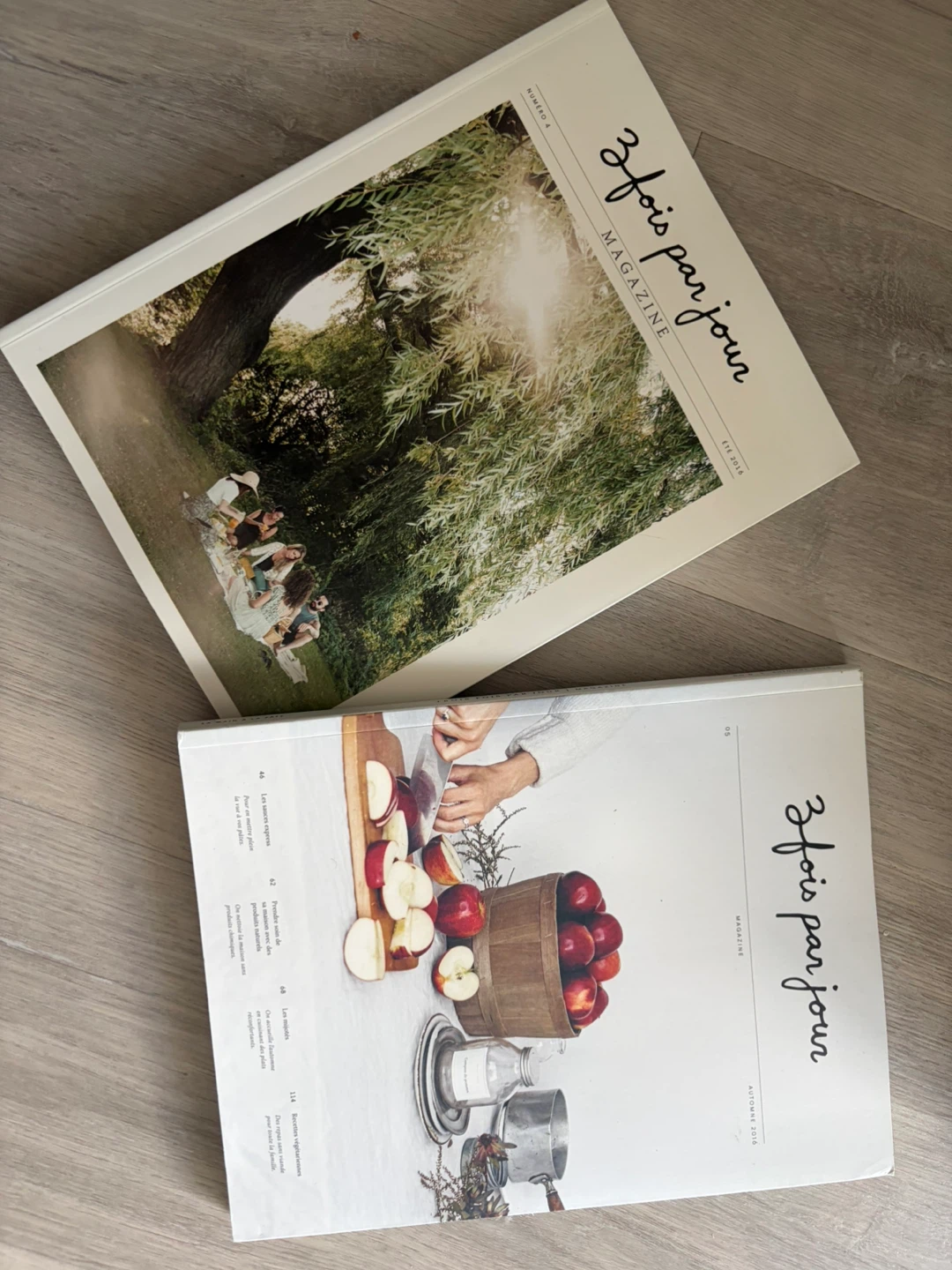 3 fois par jour Magazine Collection (Autumn 2016 & Summer 2016)