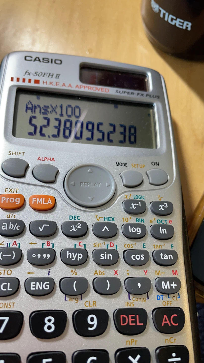 ⚽️Casio fx-50FH II Scientific Calculator