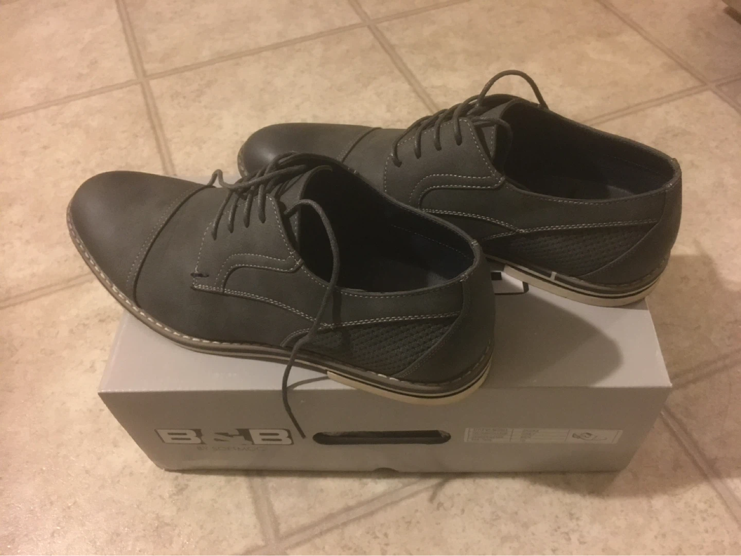 Men's size 10 Grey Dress Shoes ⚽