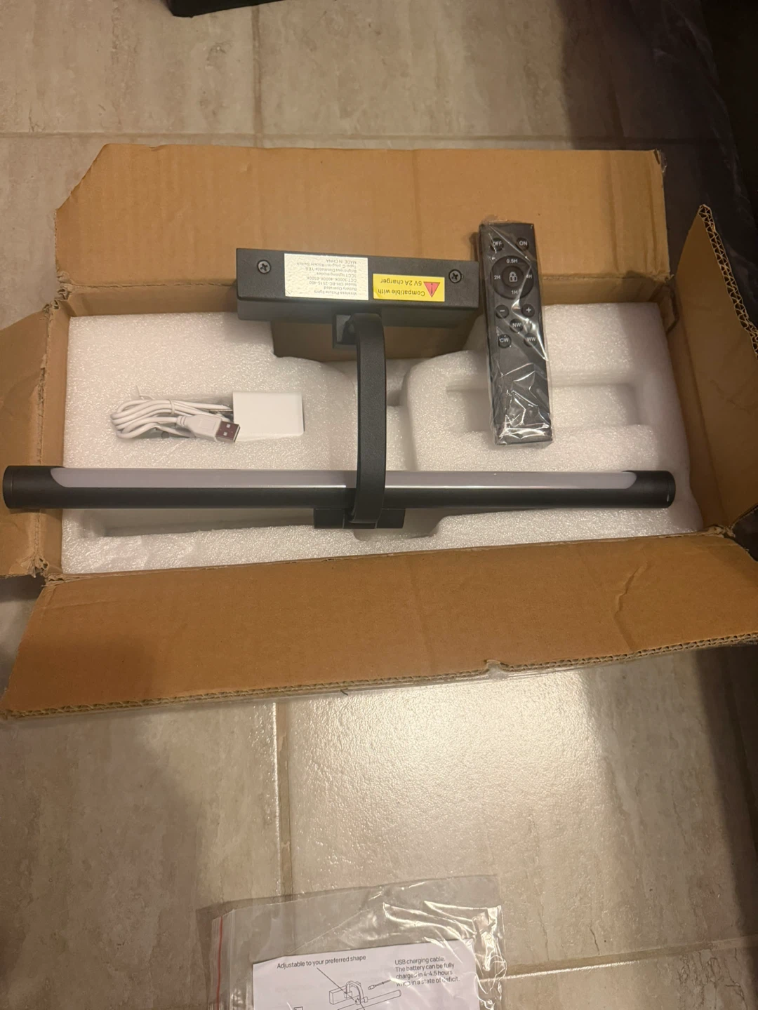 LED Monitor Light Bar with Remote - photo 3
