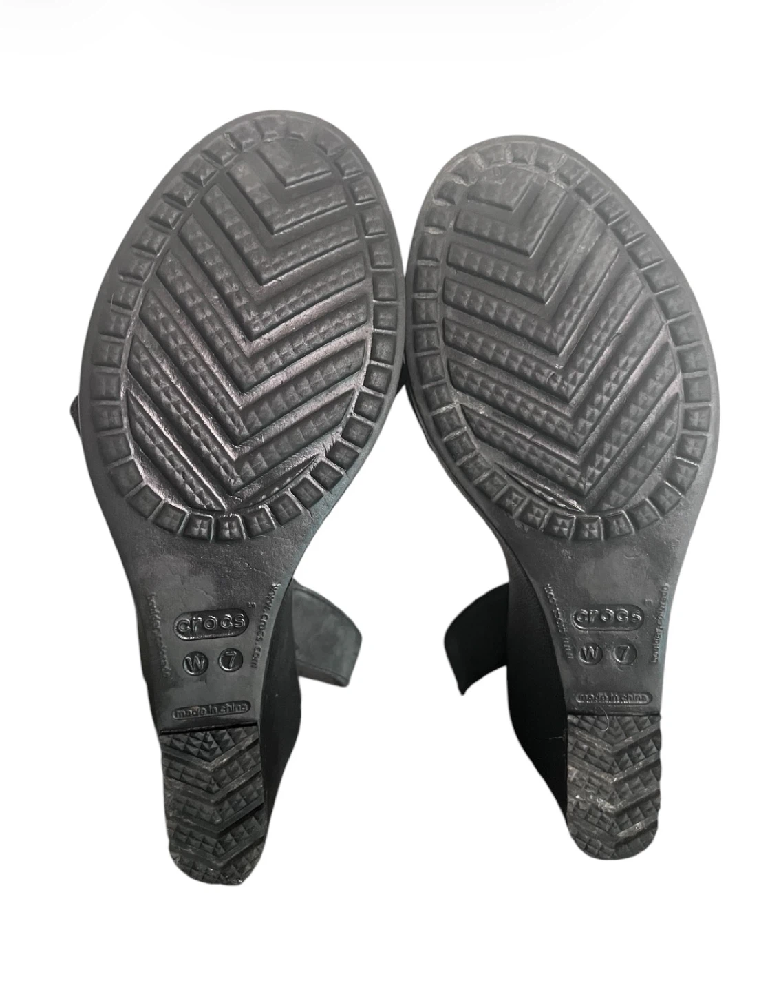 Crocs Leigh Wedge Sandals - Women’s Size 7 - photo 4