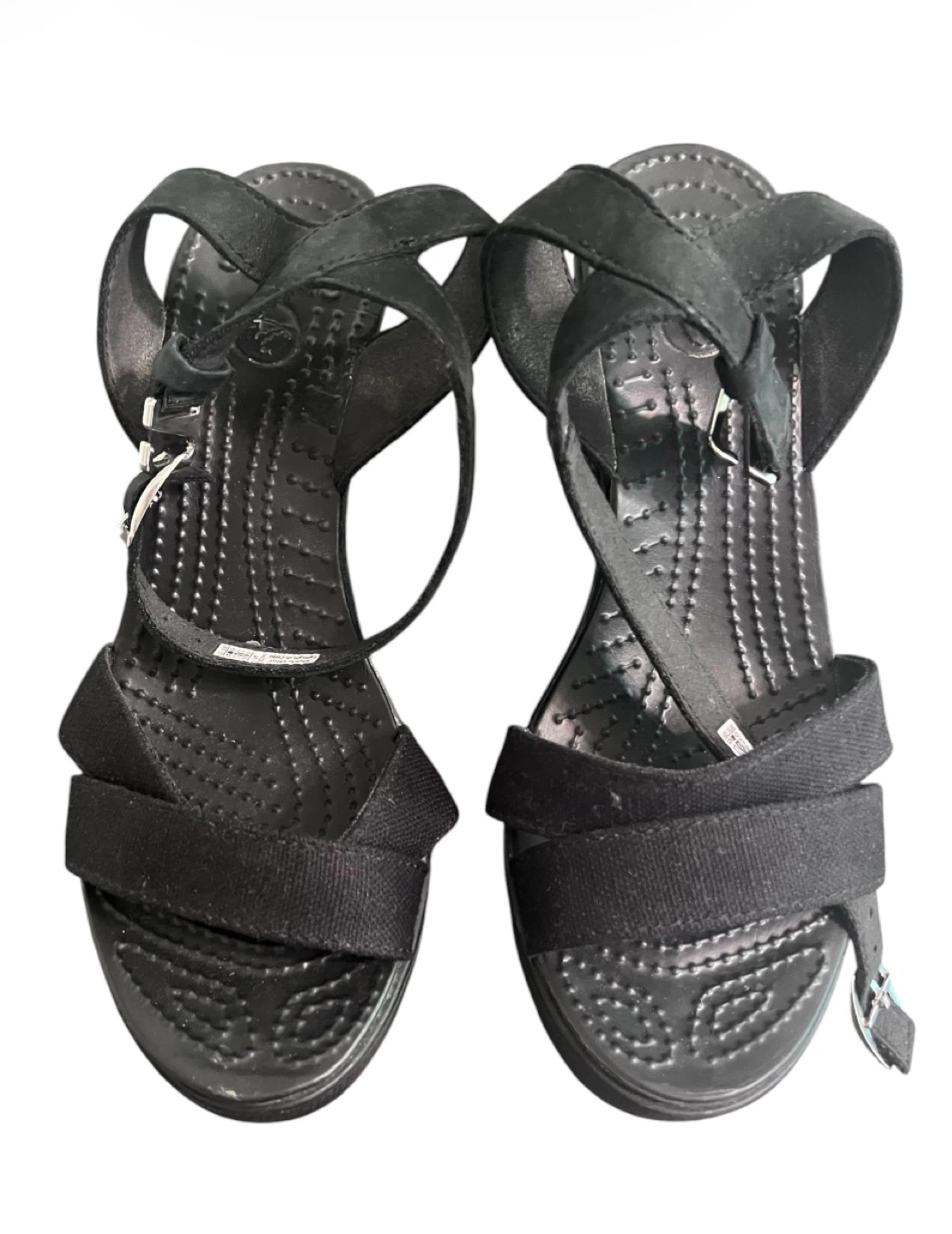 Crocs Leigh Wedge Sandals - Women’s Size 7 - photo 2