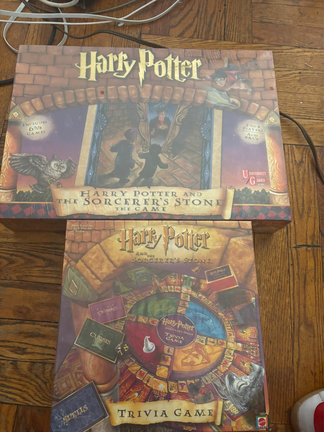 Harry Potter and the Sorcerer's Stone Board Games (2-Pack)