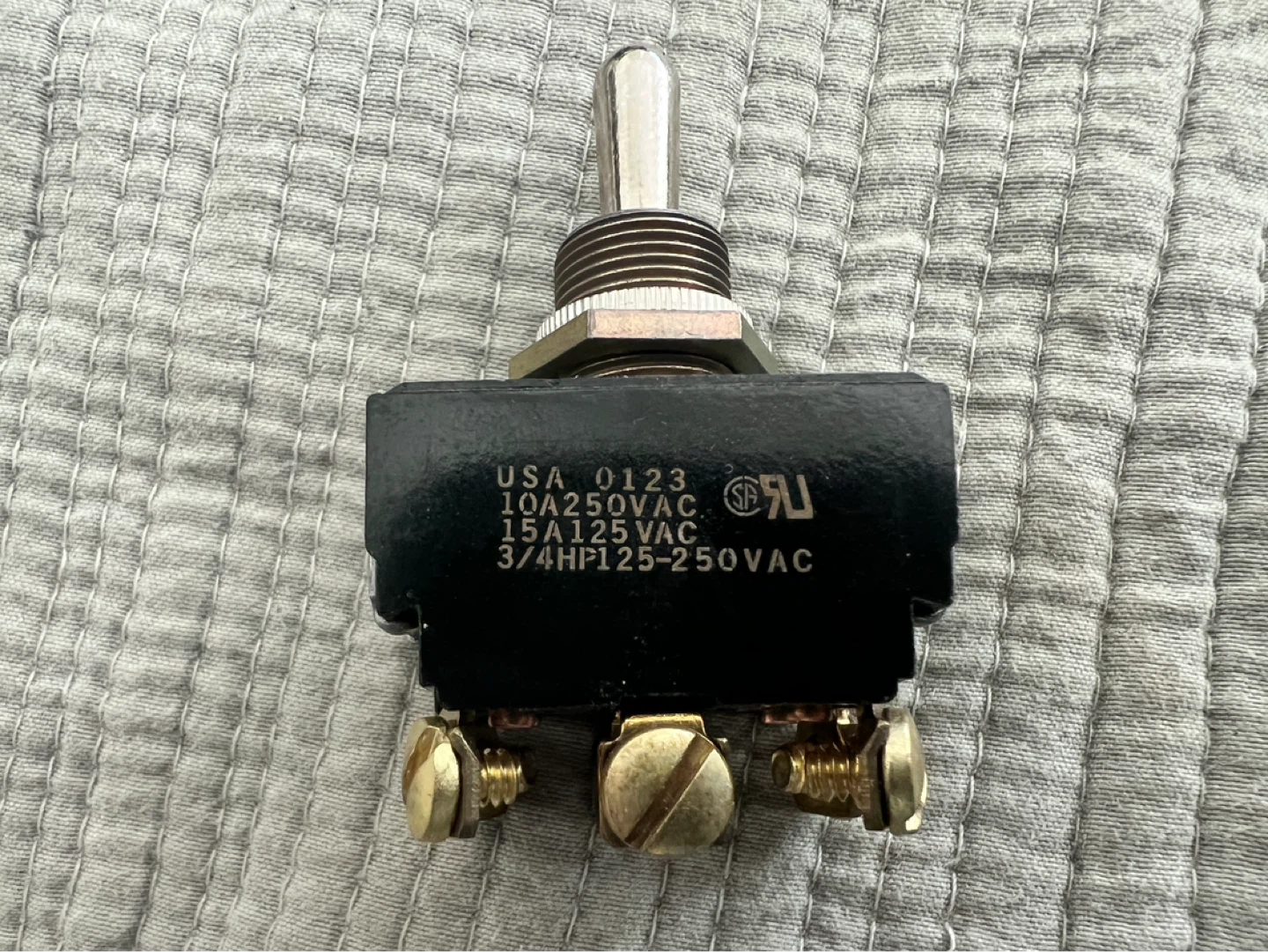 Toggle Switches Lot - 10A/15A 250VAC