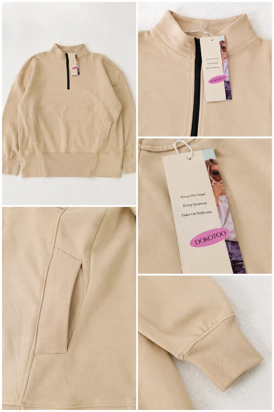 Dokotoo Quarter-Zip Sweatshirt - photo 2