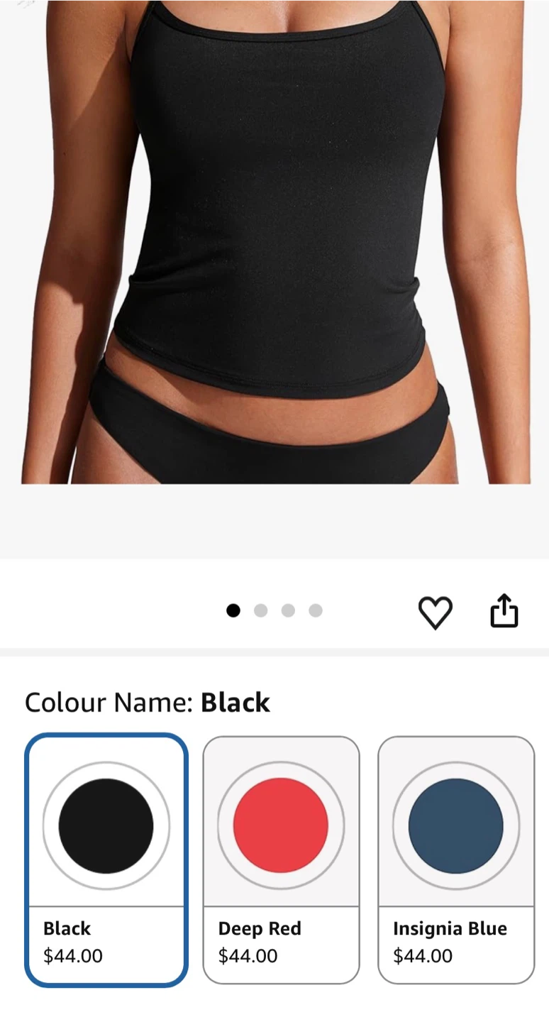 CRZ YOGA Spaghetti Straps Tankini Top - photo 5