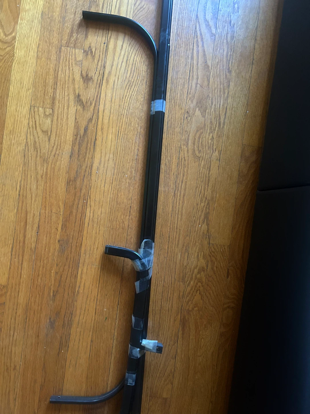 Black Metal Clothing Rack - photo 2