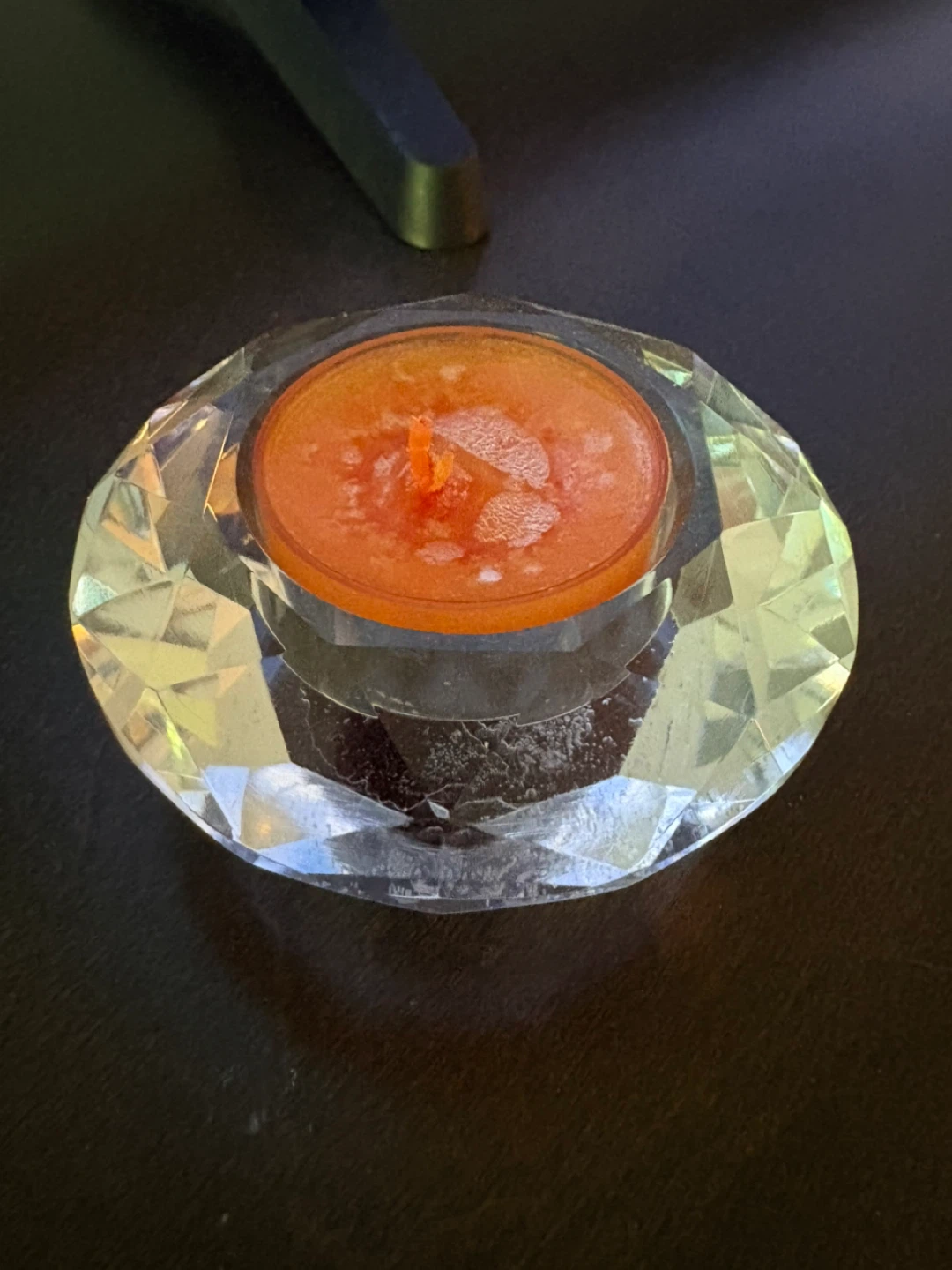 Crystal Tealight Candle Holder