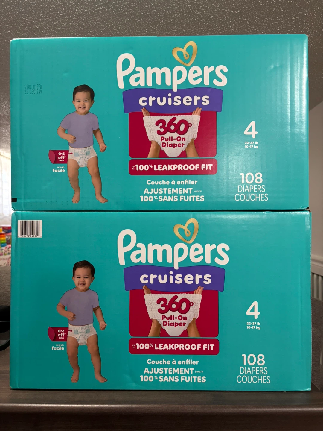 Pampers Cruisers Size 4 Pull-On Diapers (108 Count)
