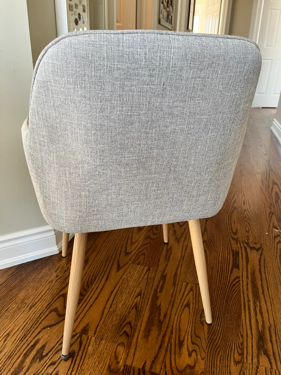 Grey Upholstered Accent Chair - photo 3