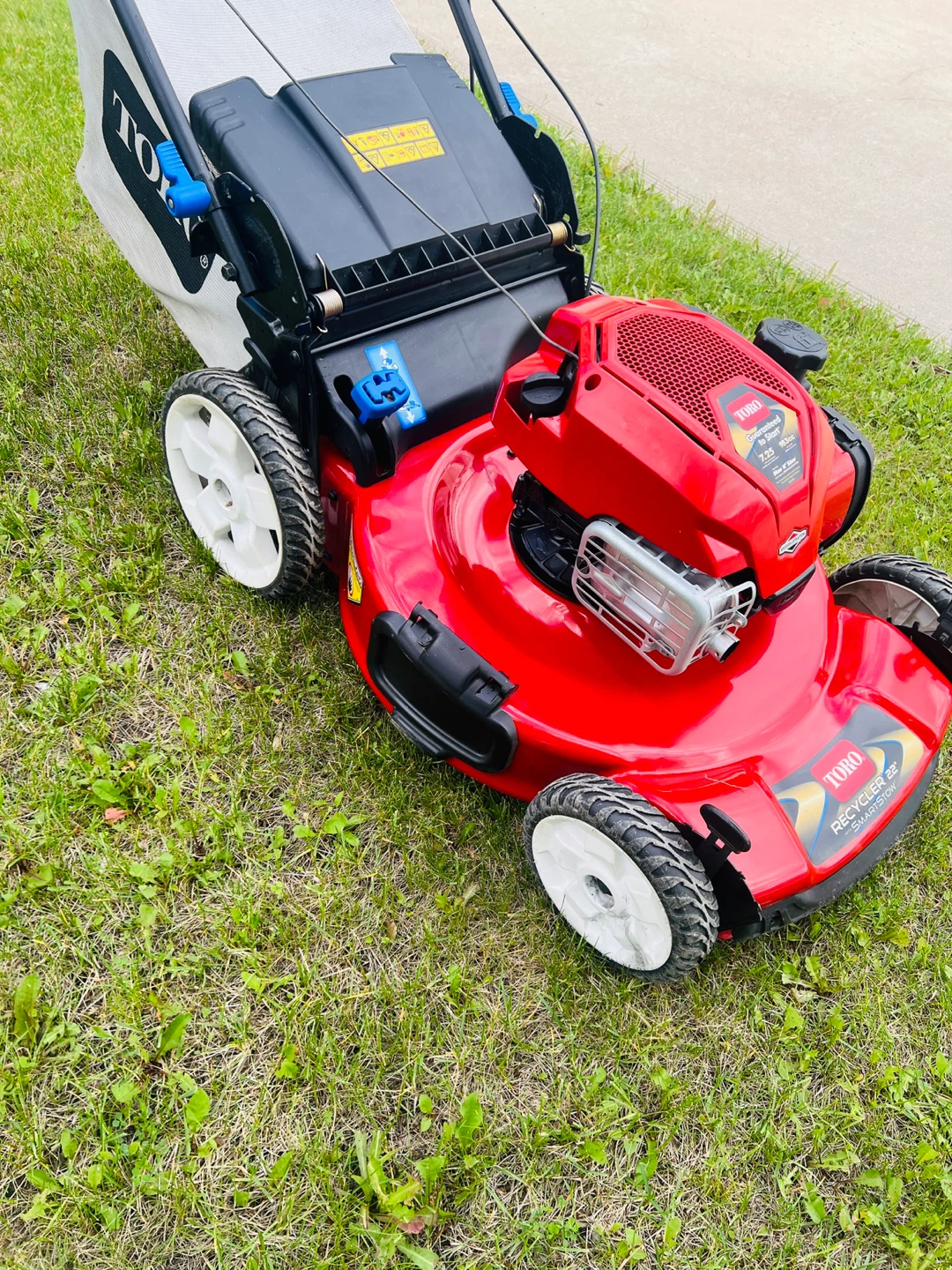 Toro Recycler 22" SmartStow self propelled lawn mower - photo 5