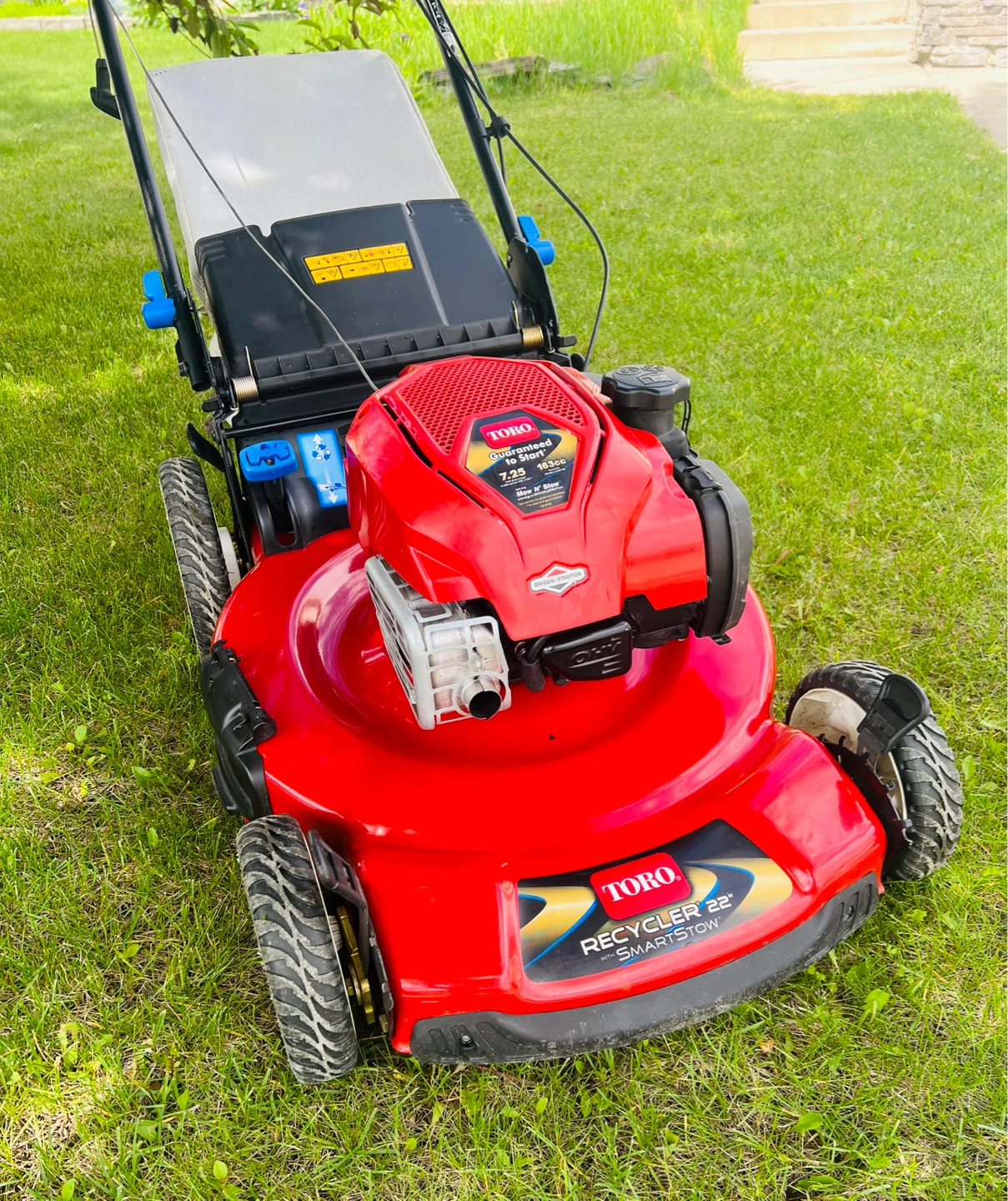 Toro Recycler 22" SmartStow self propelled lawn mower - photo 2