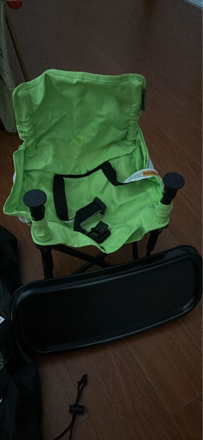 Portable High Chair with Tray & Bag To carry