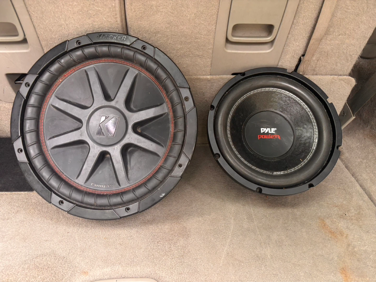 Kicker CompVR Car Subwoofer