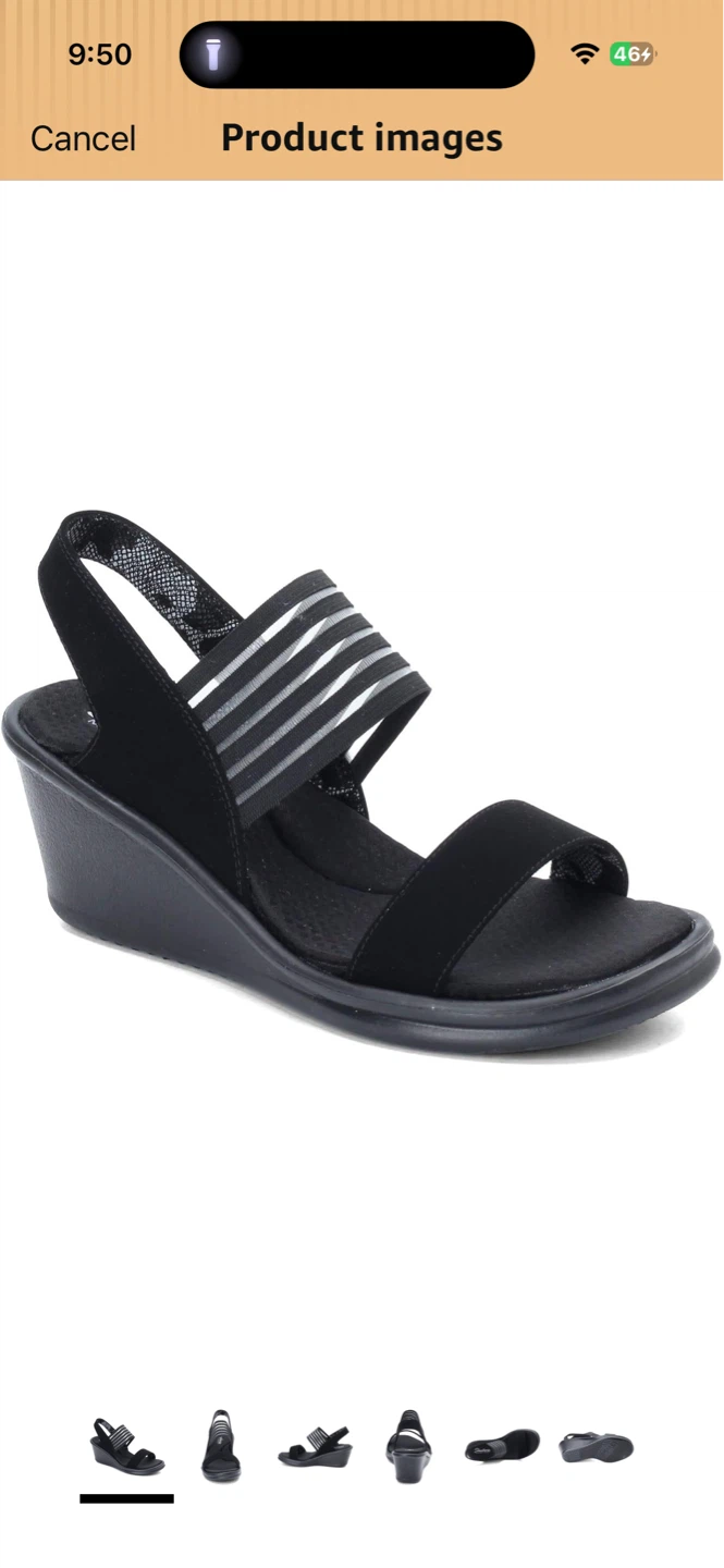 Skechers Women's RUMBLERS - SCI-FI - WIDE WIDTH Wedges