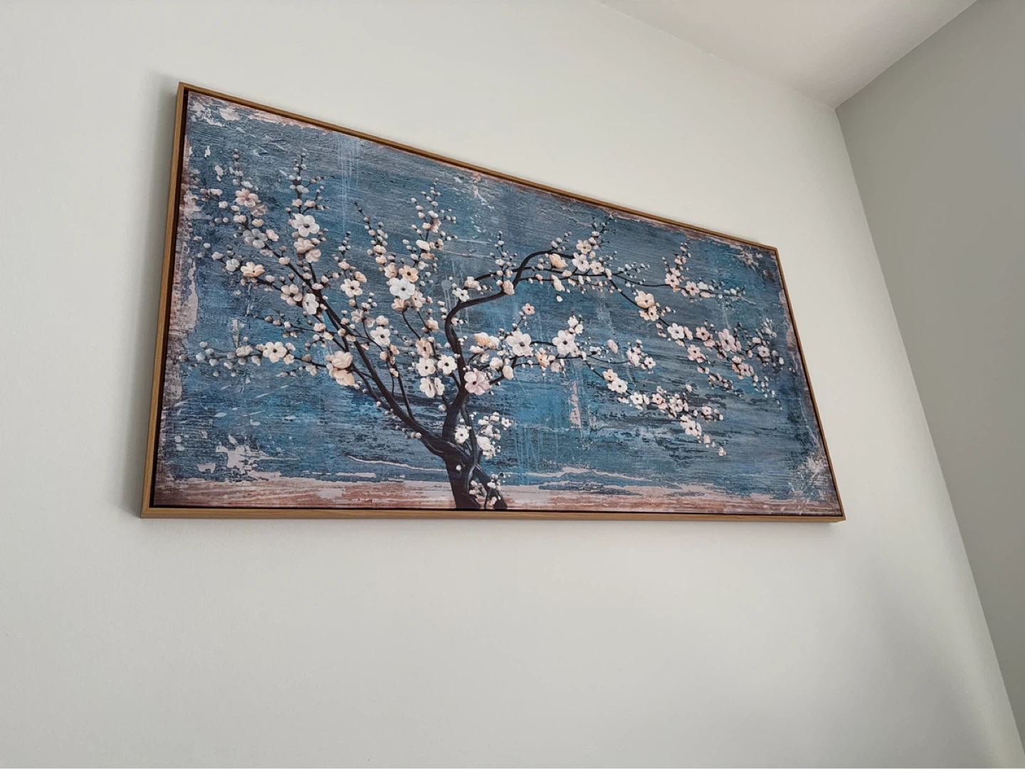 Framed Canvas Art - Cherry Blossom Tree - photo 2