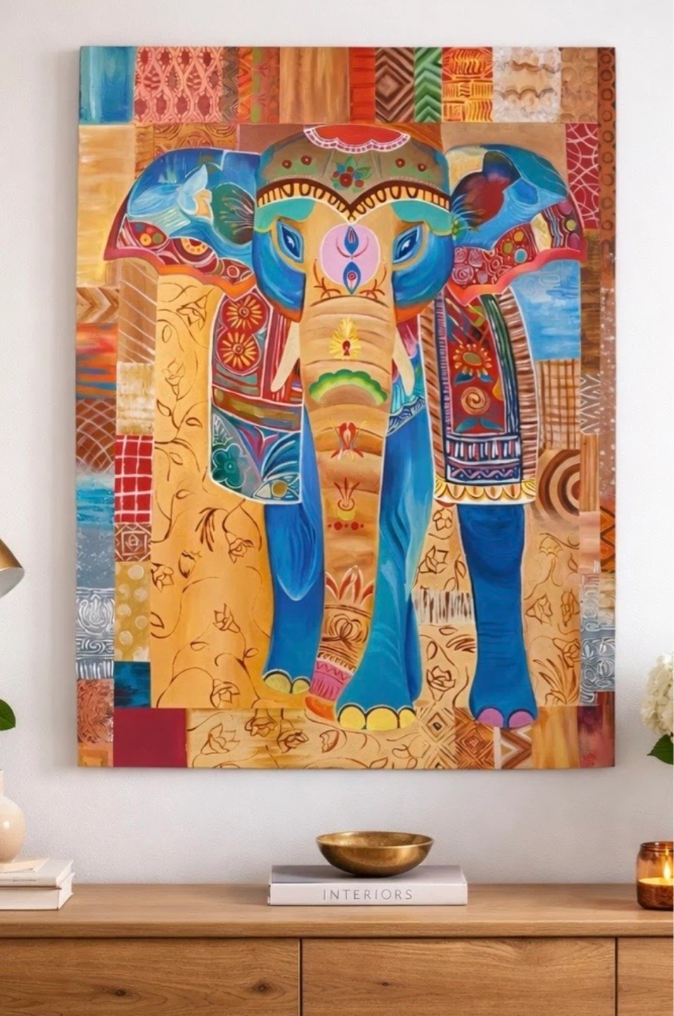Handmade acrylic paintings