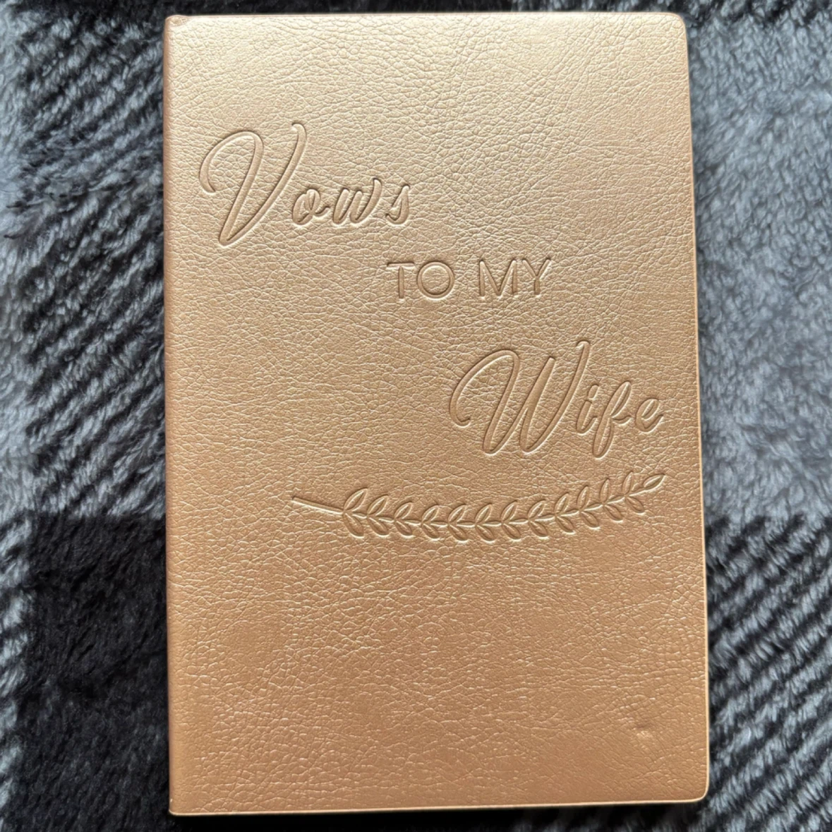 Husband & Wife Vow Notebooks - photo 3