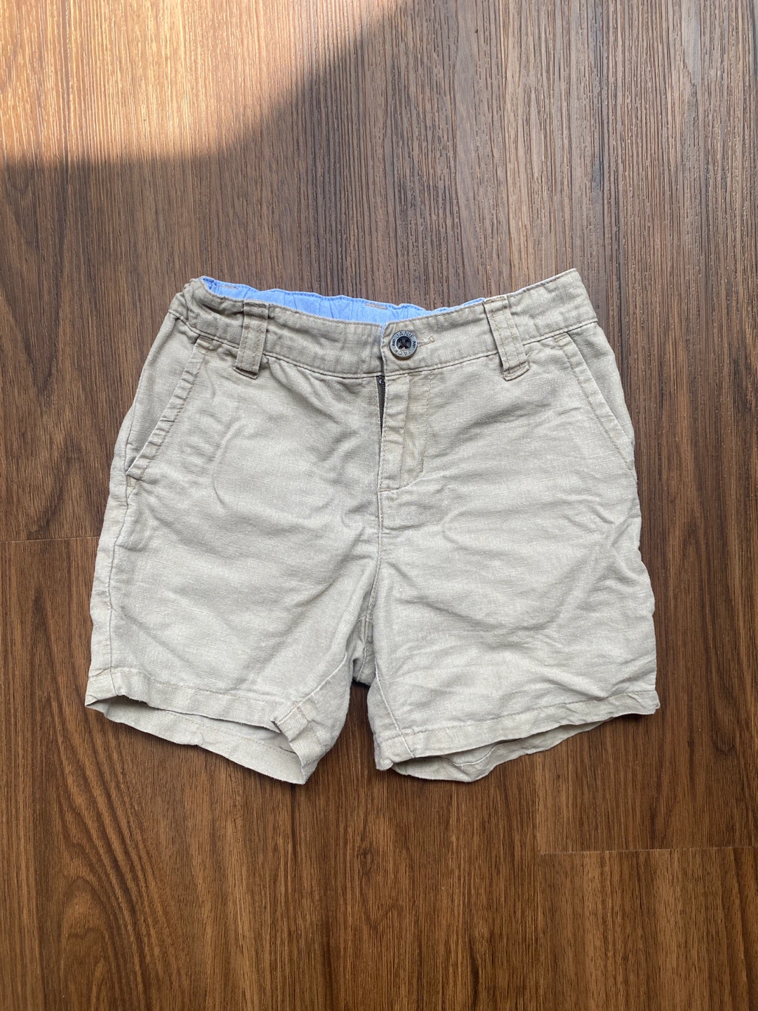 Janie and Jack Boys Size 3 Khaki Shorts ⚽️