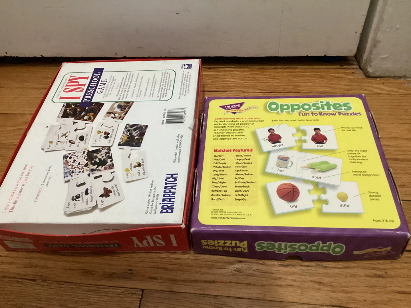 ⚽️I Spy Preschool Game & Opposites Puzzles - photo 3