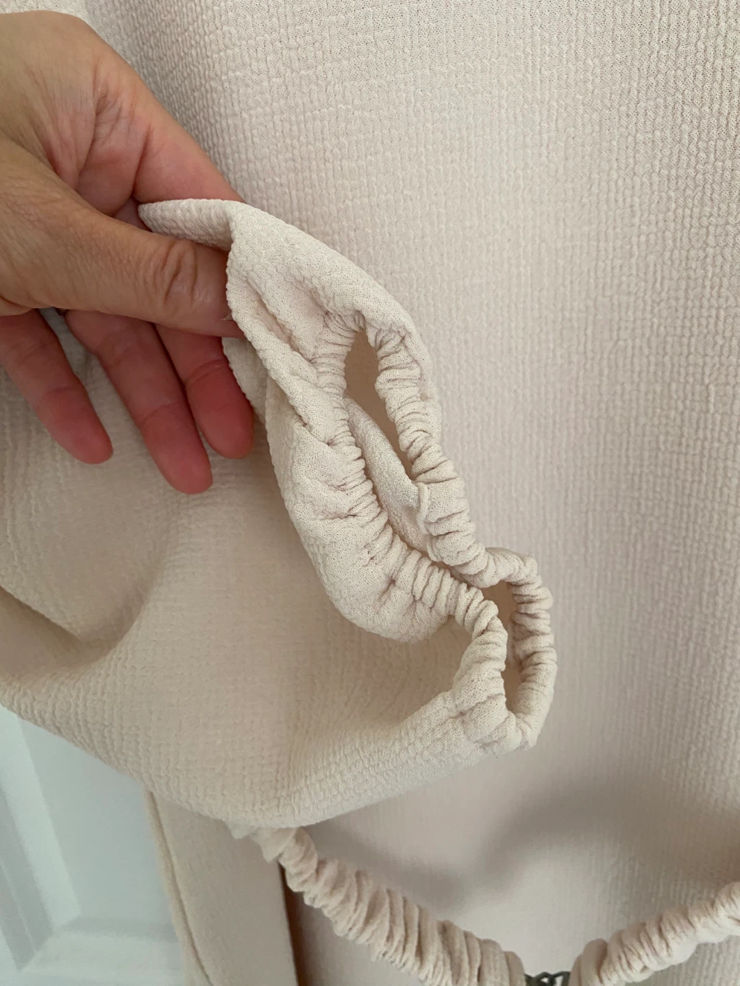Zara Basic cream dress, M ⚽️ - photo 4