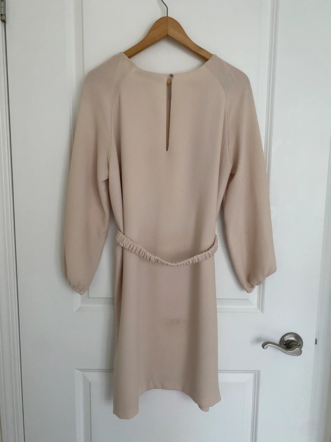 Zara Basic cream dress, M ⚽️ - photo 5