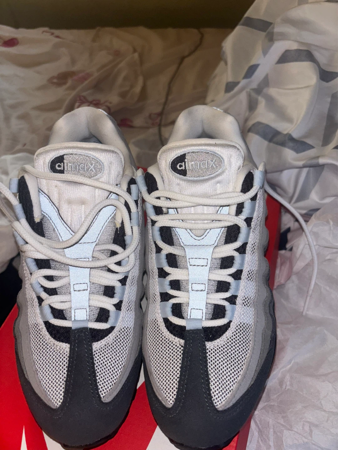 Nike Air Max 95 OG "Blue" "Grey" Sneakers - photo 5