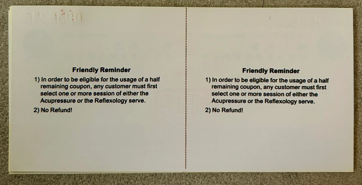 5x Golden Feet Coupons ($225 Total) - photo 2