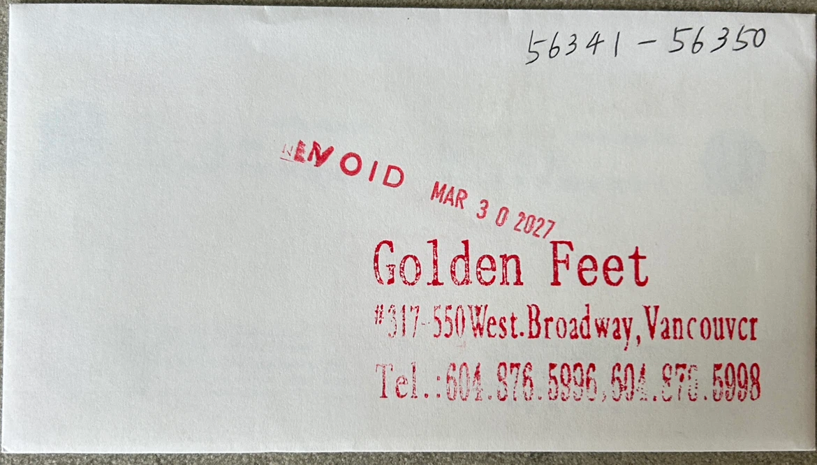 5x Golden Feet Coupons ($225 Total) - photo 3