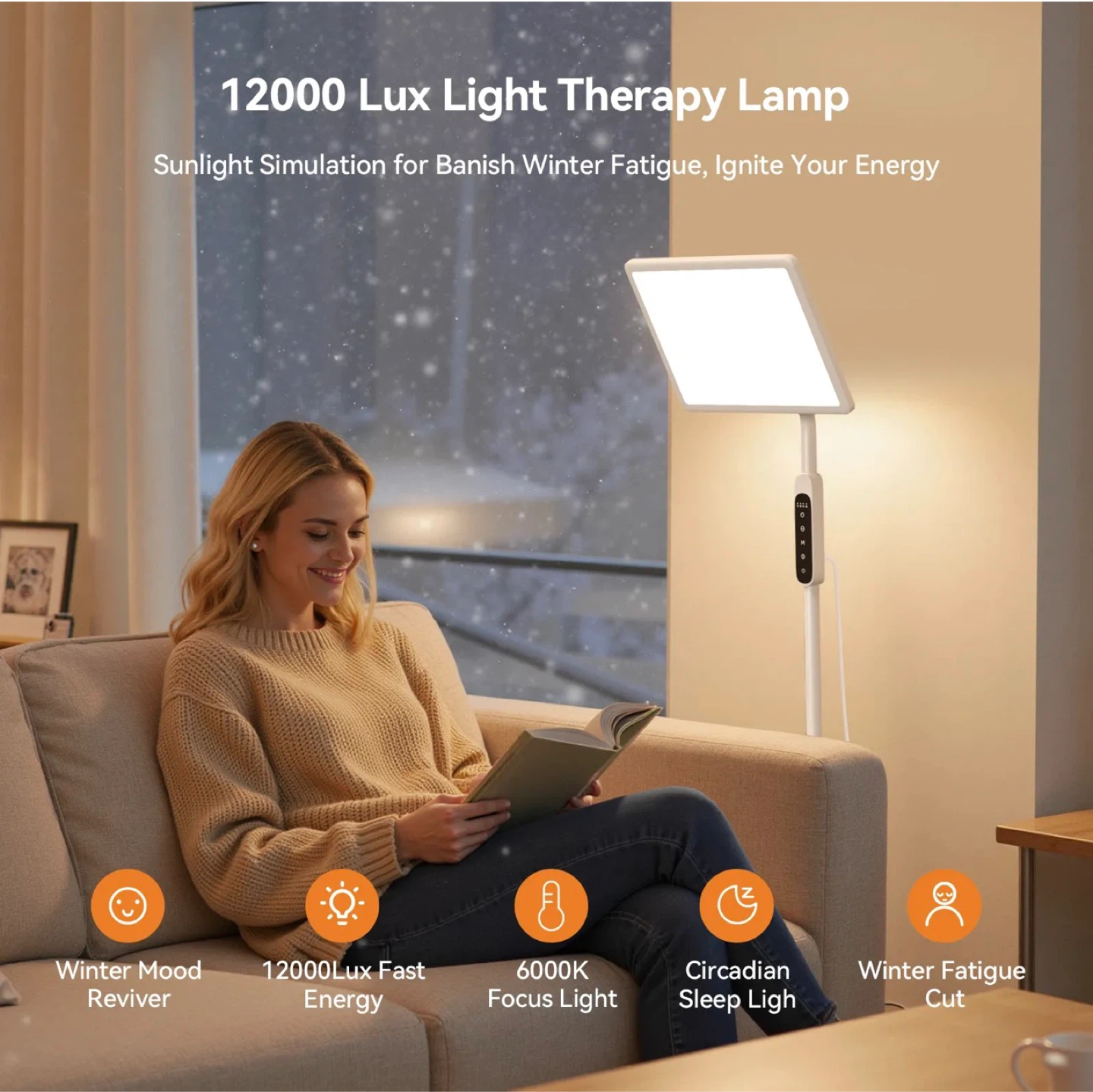 Brand New LASTAR Light Therapy Floor Lamp - photo 4