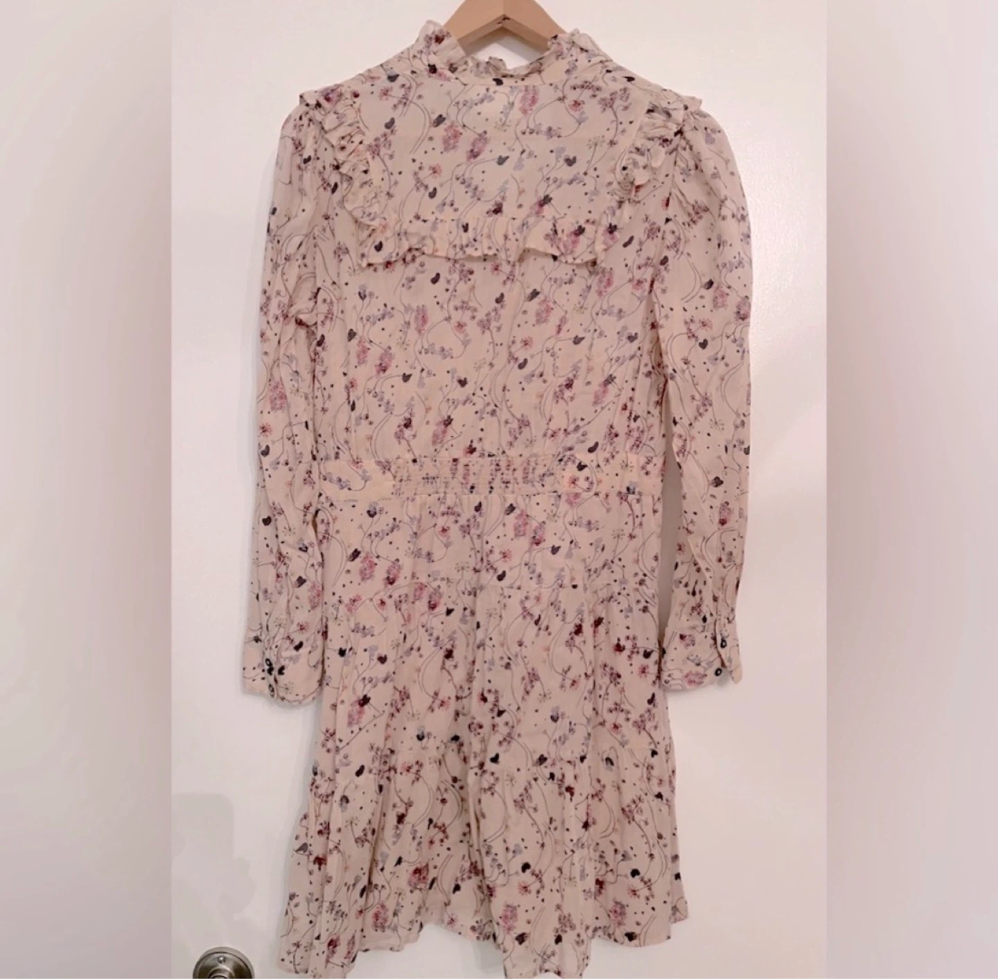 ba&sh Floral Ruffle Mini Dress ⚽ - photo 5