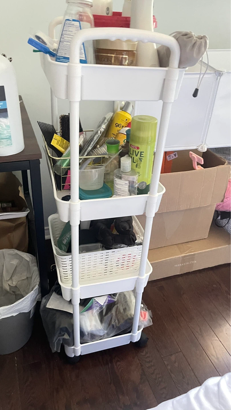 3-Tier Rolling Storage Cart - photo 2
