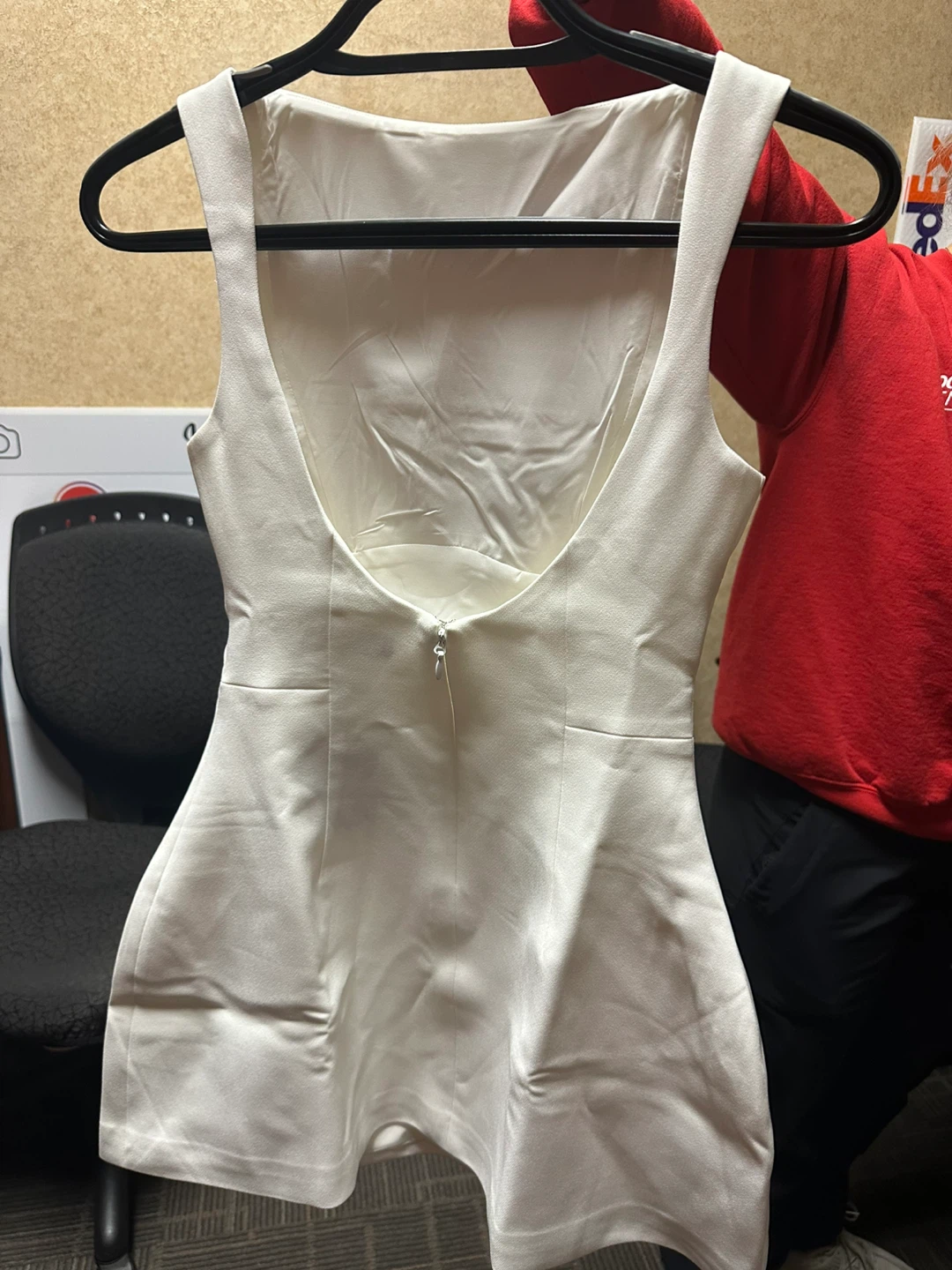 White Sleeveless Dress - photo 2