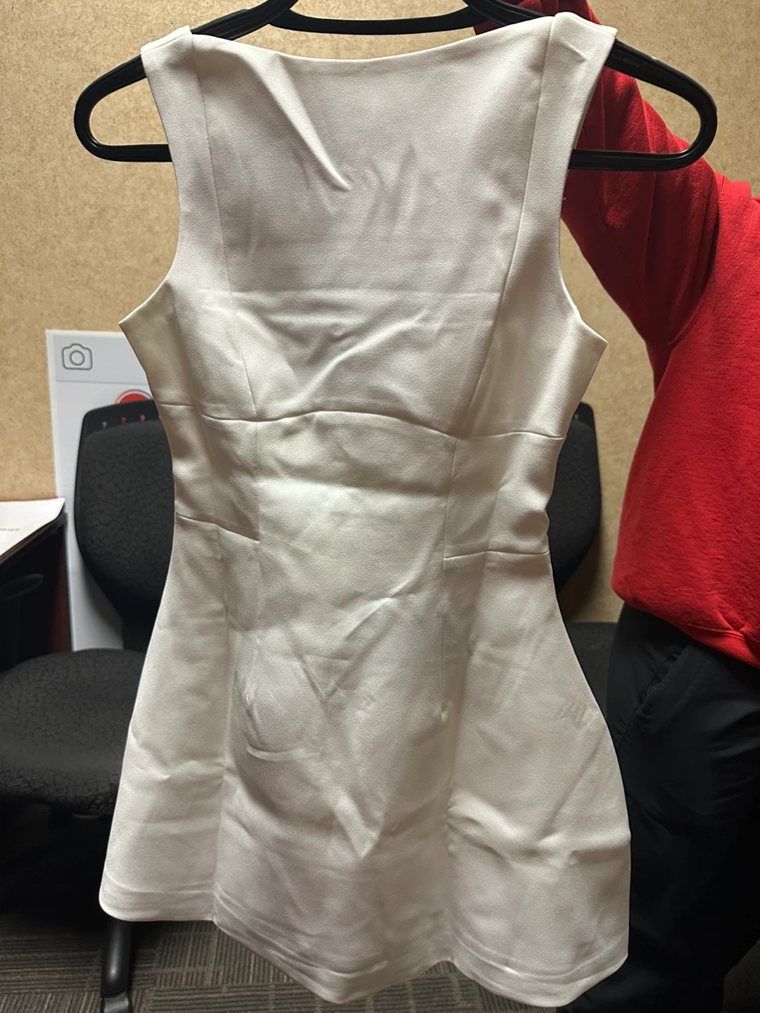 White Sleeveless Dress