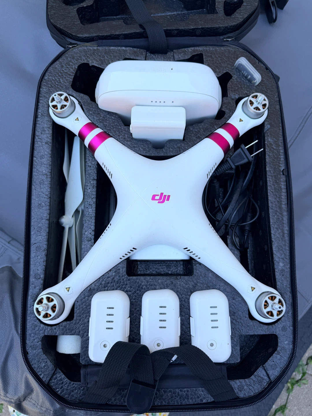 DJI Phantom Drone with Case and Accessories