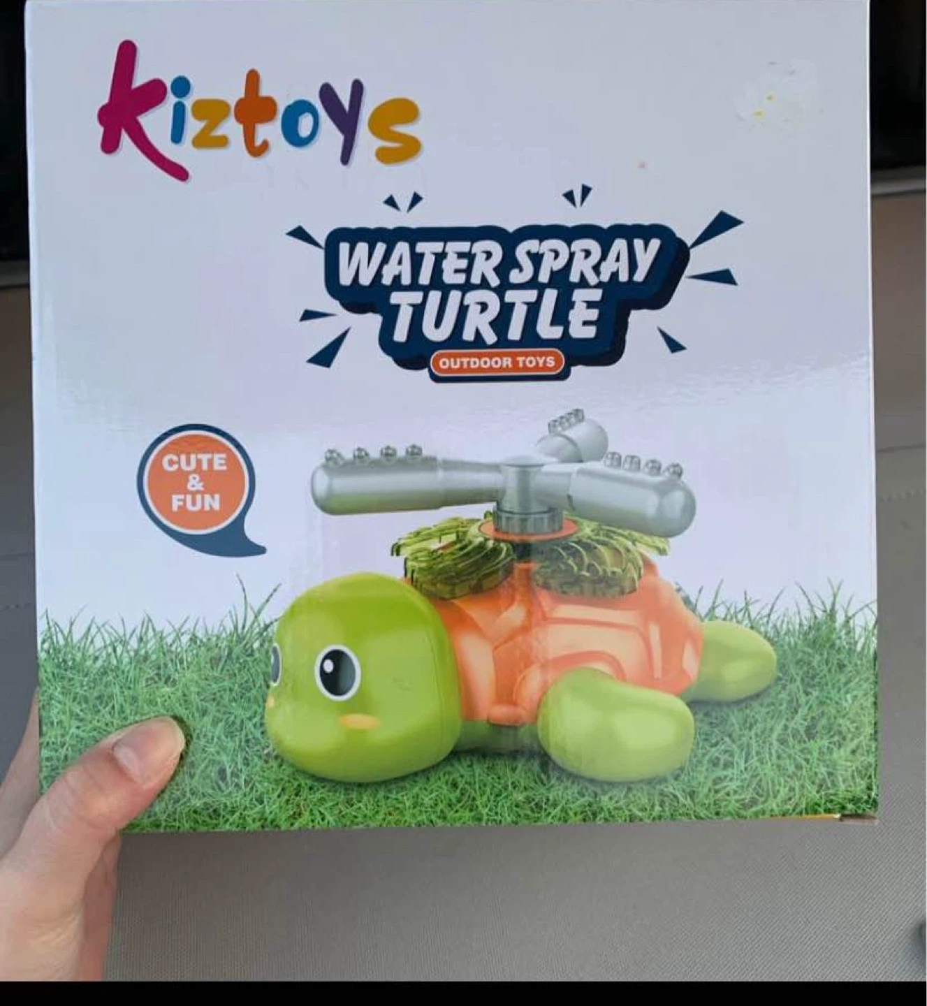 Kiztoys Water Spray Turtle Outdoor Toy ⚽️