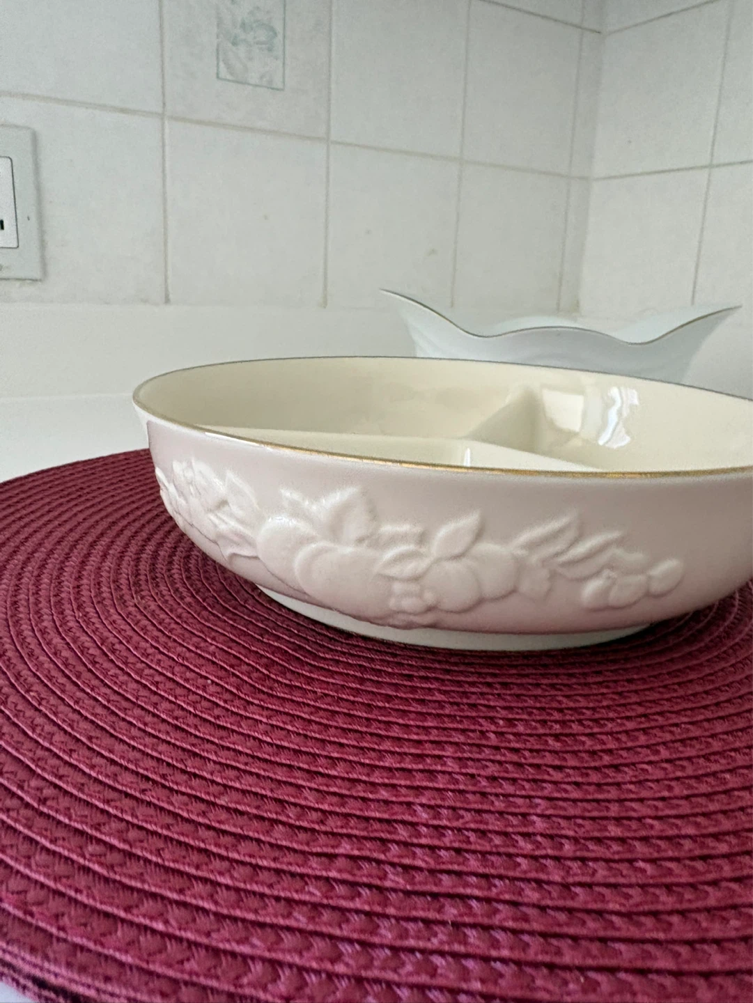 Vintage Divided Serving Dish - photo 2