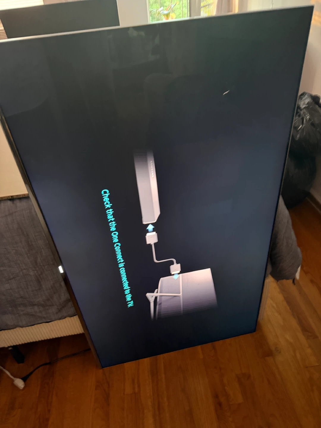 Samsung TV with One Connect Box