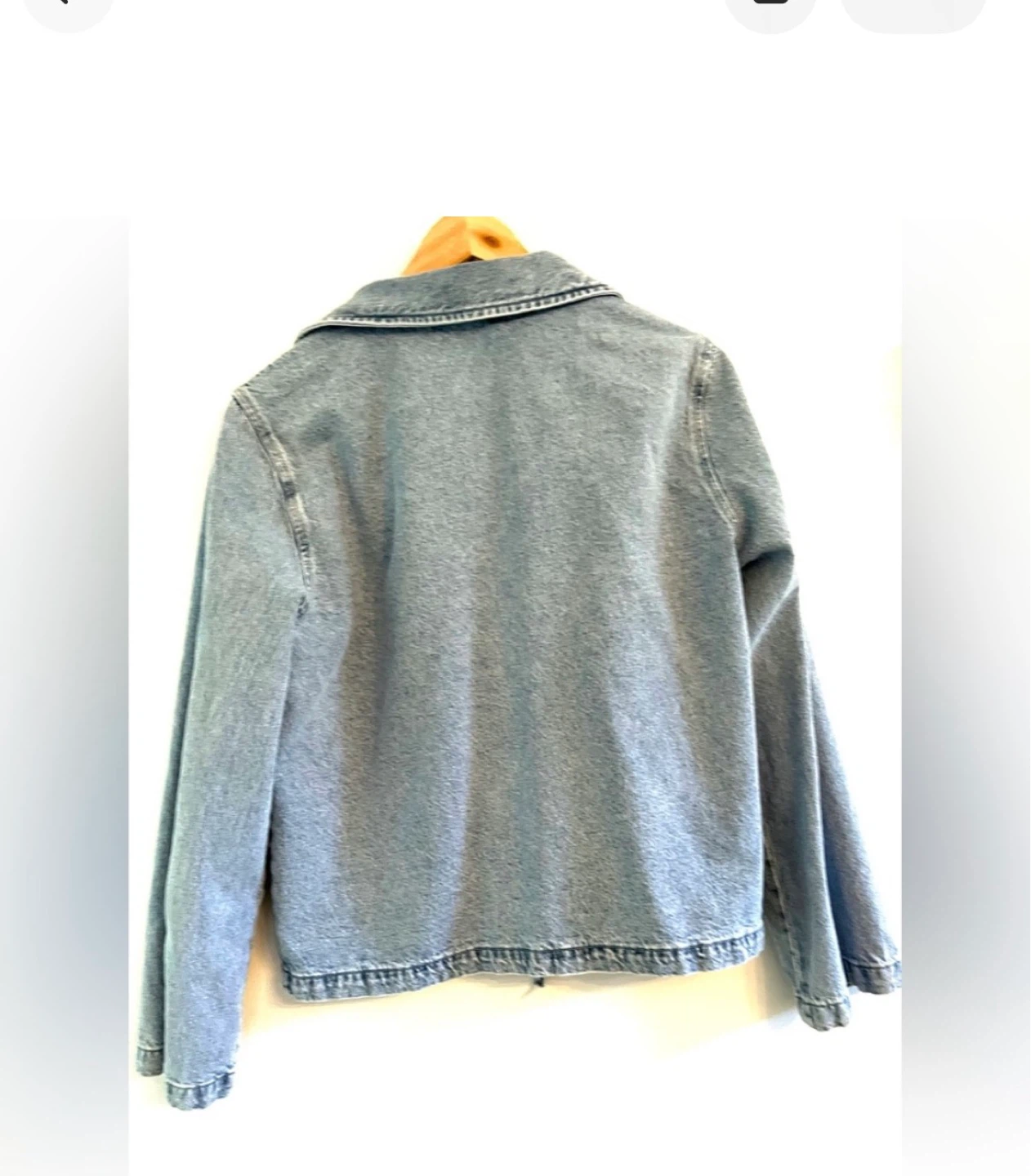 Light Wash Denim Tie-Front Jacket ⚽ - photo 5