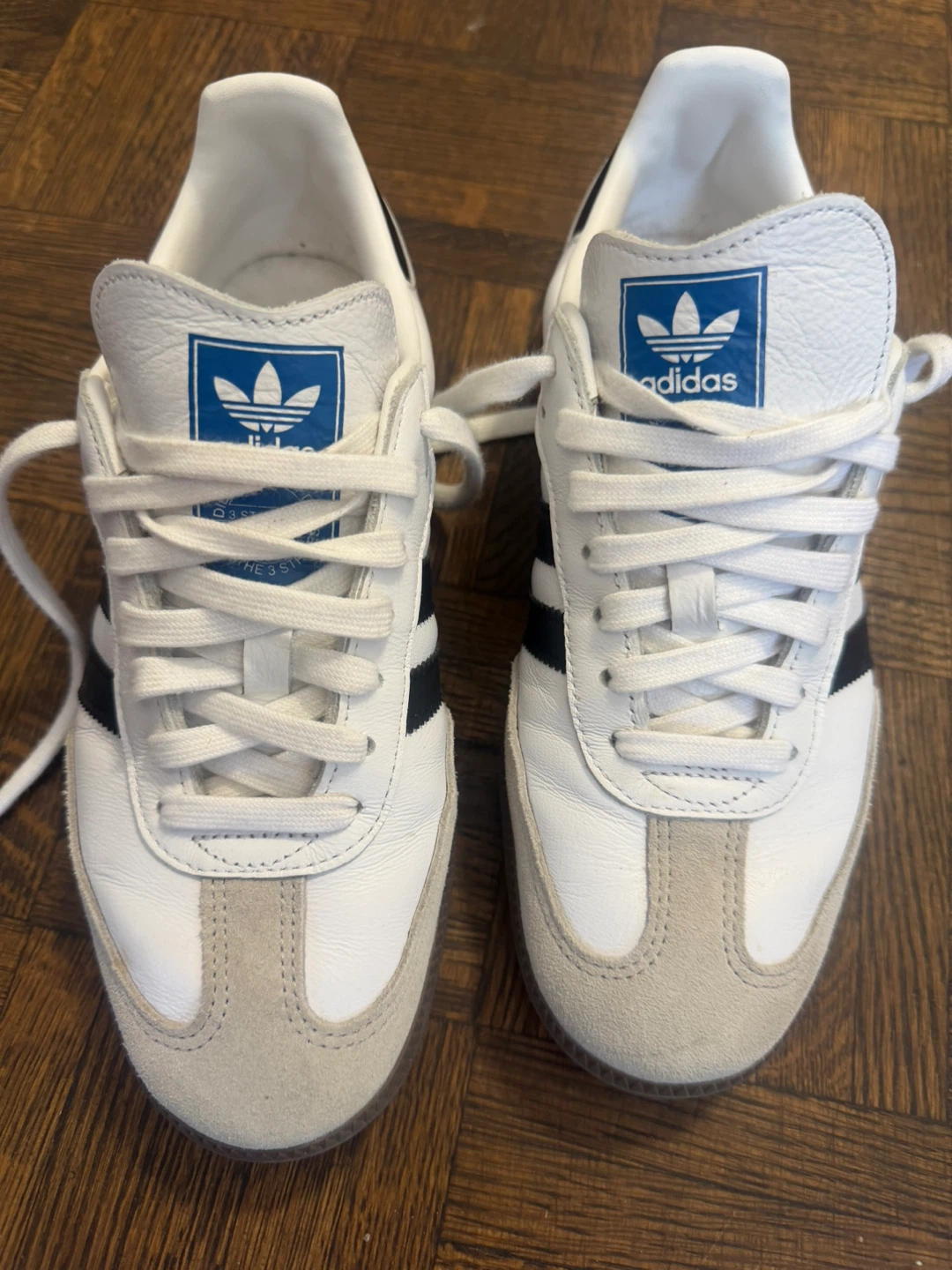 Adidas Samba OG White Black Sneakers Women’s Size 8